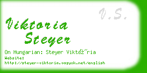 viktoria steyer business card
